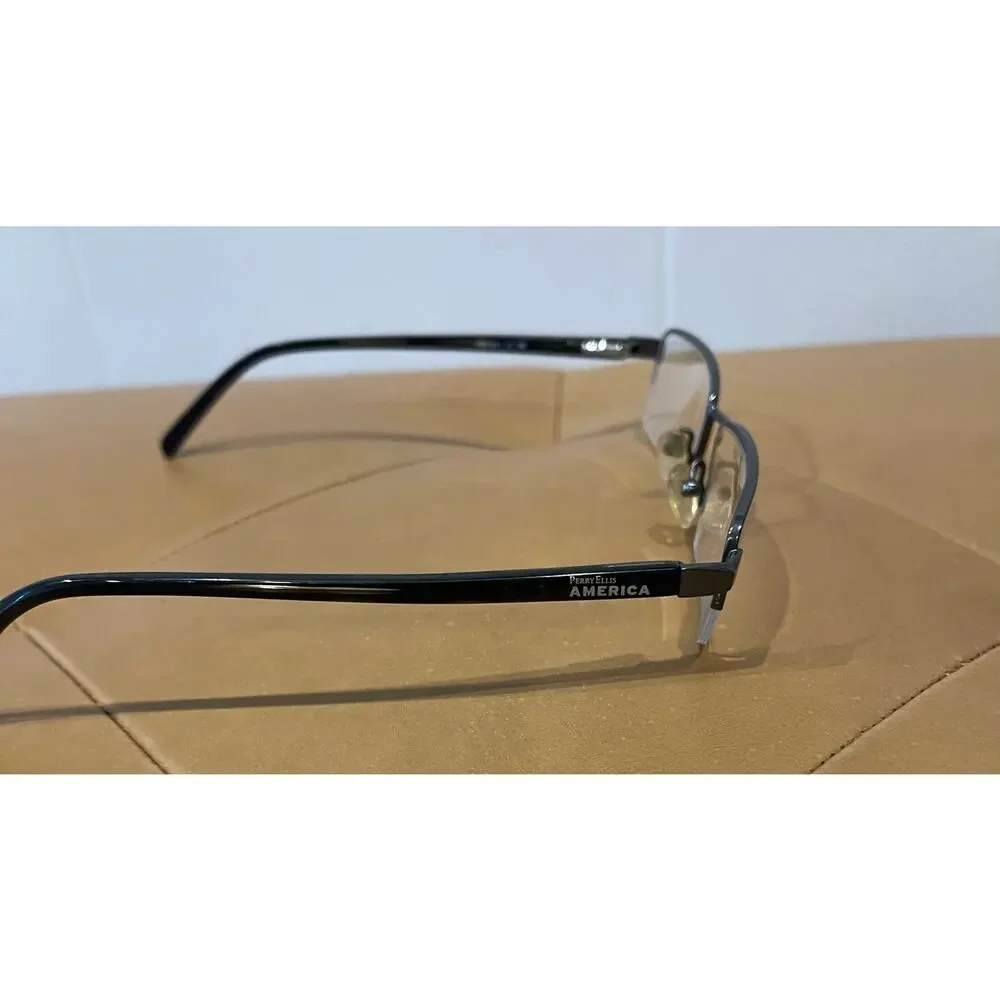 Perry Ellis‎ America Men’s Metal/Plastic Frame Eyeglasses Rectangle PEA1371